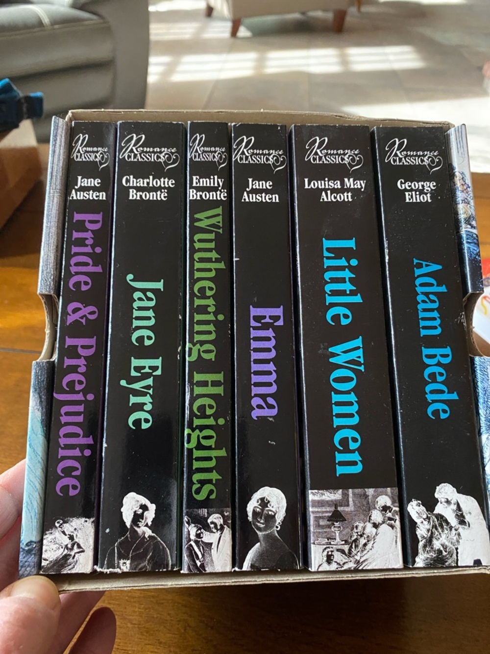 Books-Emma/Jane Eyre/Wuthering Heights/Little Women/Pride & Prejudice/Adam Bede